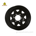 4WD Offroad Wheels 16x7 Steelie Wheels μίλησε σχεδιασμό